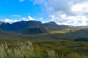 Valley in Donegal Ireland