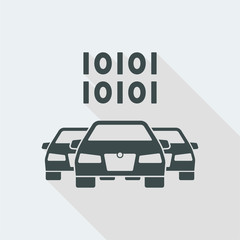 Automotive digital system icon