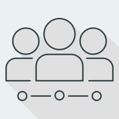 Network social community icon