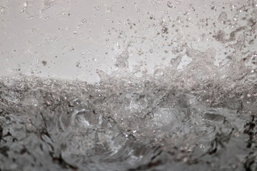 水　水しぶき　波