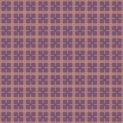 Vector seamless asian pattern with geometric elements