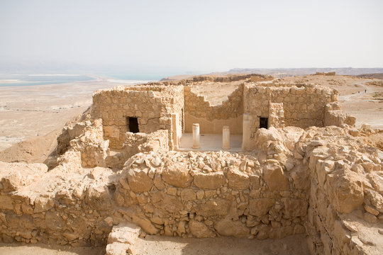 Fortress of Massada. Israel.
