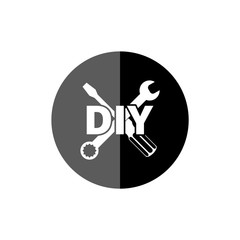DIY Do It Your Self Letter Initial Logo or icon