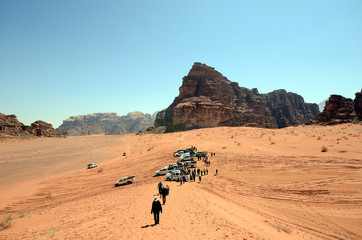 Obraz na płótnie Canvas Jordan, Wadi Rum