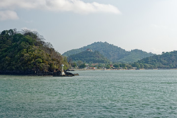 Fototapeta premium Beautiful Landscape in Thailand with sea and rocks