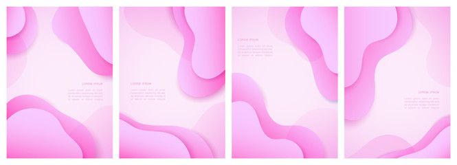 Abstract modern graphic elements