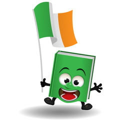 Livre drapeau irlandais