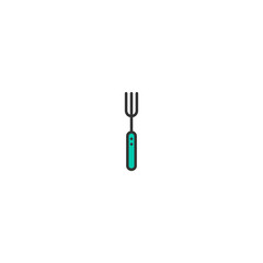 Fork icon design. Gastronomy icon vector design