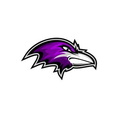raven head logo sport