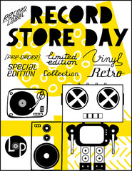 Record Store Day modern poster design