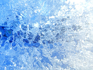 Abstract ice texture.