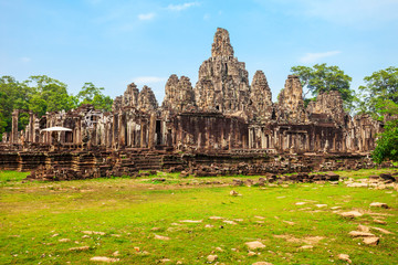 Bayon temple in Siem Reap