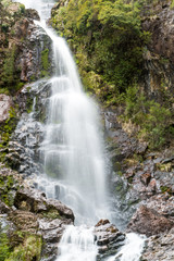 Fototapeta na wymiar Montezuma Falls - Tasmanien - Teilaufnahme