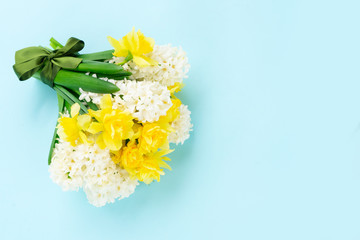 hyacinth and daffodils