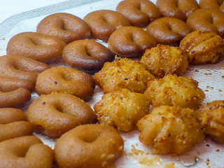 Dumpling in tray