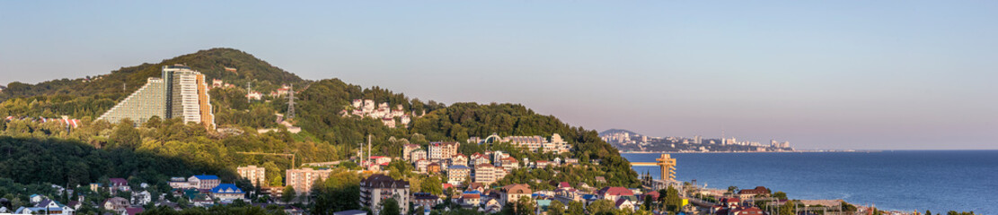 Obraz premium Big Sochi, resort settlement Dagomys.