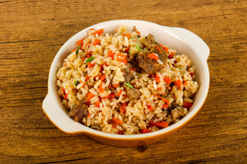 Asian rice - Plov