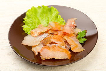 Smoked catfish fillet