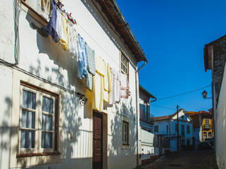 old paved street in Coimbra, Portugal © wundermann