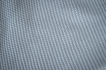 blue knitted background