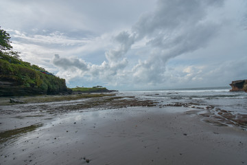 Coastal coast Tanah Lot Bali indonesia 