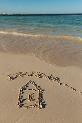 caribbean real estate concept