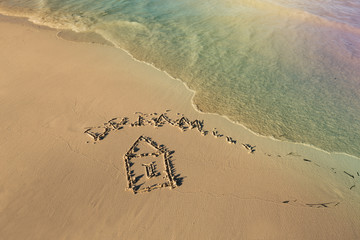 caribbean real estate concept