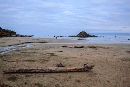 Monkey Island in Southland, South Island, New Zealand