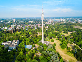 Florianturm Florian Tower in Dortmund - obrazy, fototapety, plakaty
