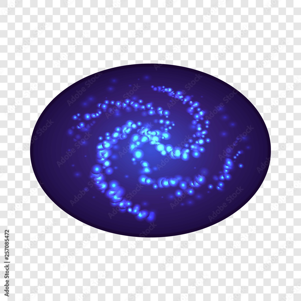 Poster space icon in cartoon style isolated on background for any web design