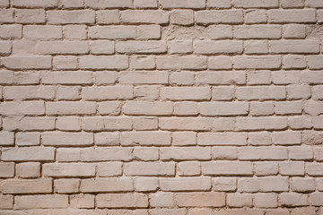 Whitewashed brick wall. Abstract background.