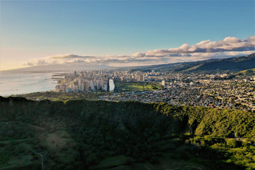 Honolulu in Hawaii aus der Luft - Hochauflösende Drohnenbilder von Honolulu