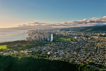 Honolulu in Hawaii aus der Luft - Hochauflösende Drohnenbilder von Honolulu