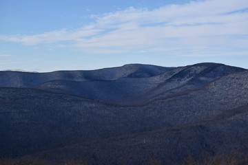 view of mountains