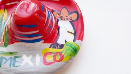 toys on white background