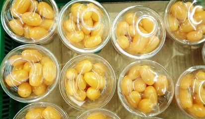 fruits and vegetables store background