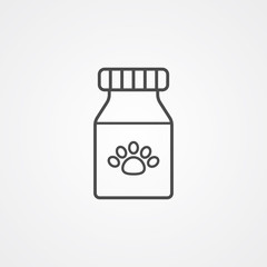 Vaccine vector icon sign symbol