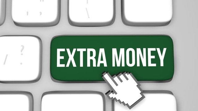 extra money keyboard key animation