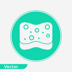 Sponge vector icon sign symbol