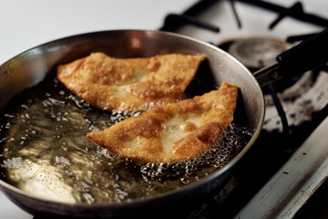Belizean Fry Jacks in a Pan