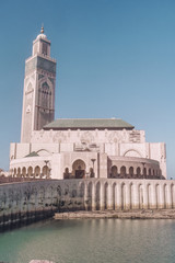 Hassan II Mosque in Casablanca, Morocco