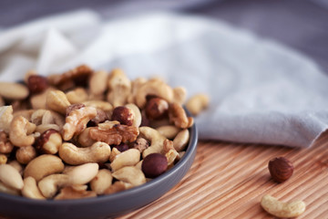 nuts in a bowl