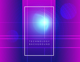 Liquid color abstract new technology background