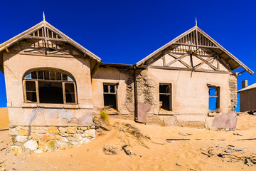 Ghost town of the diamond miners