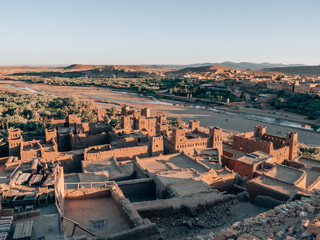 nice architecture of Ait Ben Haddou in Morocco