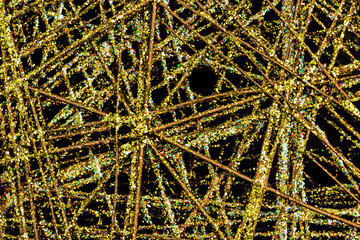 abstract golden glitter background