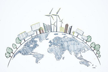 Eco-friendly and care concept
