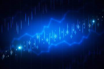 Abstract forex chart wallpaper