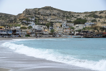 Küste bei Matala, Kreta