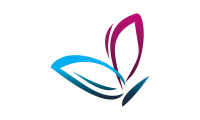 butterfly line logo